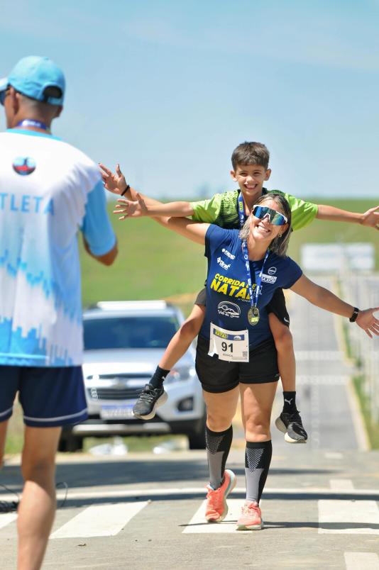 Atleta no percurso