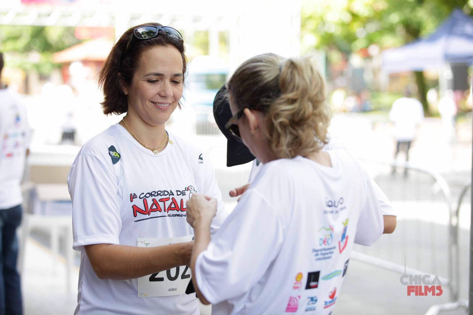 Participantes antes da prova